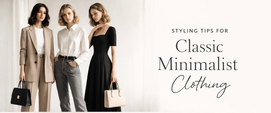 Styling Tips for Classic Minimalist Clothing